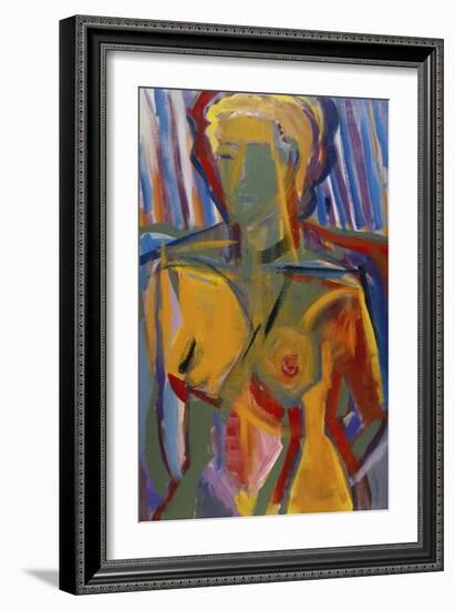 Seated Nude-Diana Ong-Framed Giclee Print