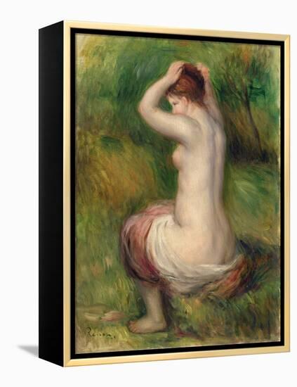 Seated Nude-Pierre-Auguste Renoir-Framed Premier Image Canvas