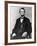 Seated Portrait of President Abraham Lincoln-null-Framed Premium Photographic Print