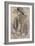 Seated Tahitian Nude from the Back; Tahitienne Nue De Dos Assise-Paul Gauguin-Framed Giclee Print