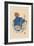 Seated Woman, Back View, 1917-Egon Schiele-Framed Giclee Print