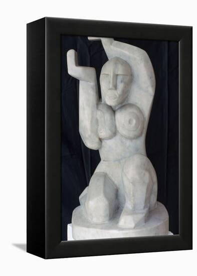 Seated Woman, C1911-1915-Henri Gaudier-brzeska-Framed Premier Image Canvas