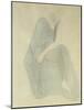 Seated Woman; Femme Assise-Auguste Rodin-Mounted Giclee Print