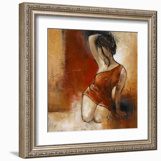 Seated Woman II-Lanie Loreth-Framed Art Print