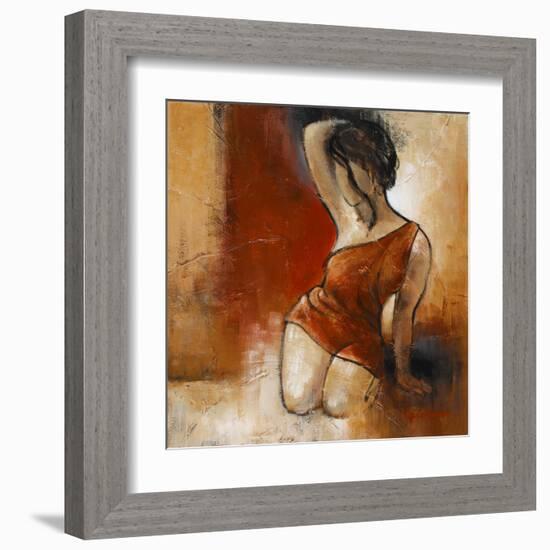 Seated Woman II-Lanie Loreth-Framed Art Print