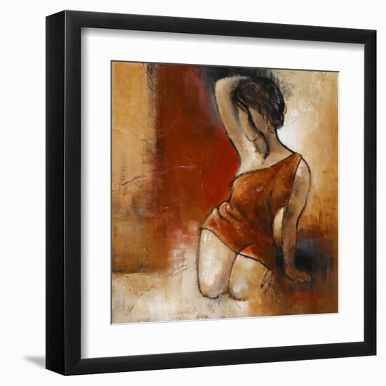 Seated Woman II-Lanie Loreth-Framed Art Print