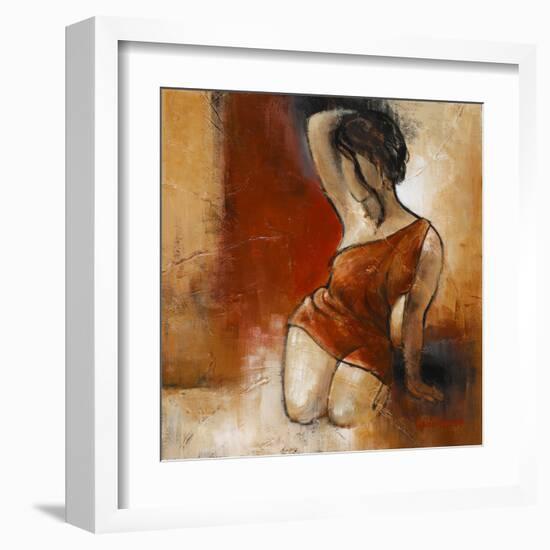 Seated Woman II-Lanie Loreth-Framed Art Print