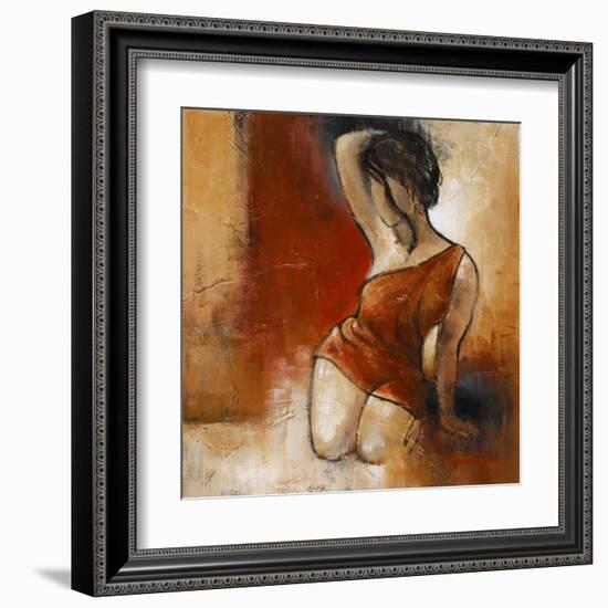 Seated Woman II-Lanie Loreth-Framed Art Print