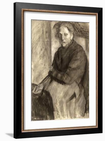 Seated Woman (The Artist's Mother) 1907-Umberto Boccioni-Framed Giclee Print