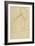 Seated Woman, Viewed from the Side-Gustav Klimt-Framed Giclee Print