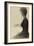 Seated Woman with a Parasol (study, La Grande Jatte)-Georges Seurat-Framed Giclee Print