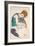 Seated Woman with Legs Drawn Up-Egon Schiele-Framed Giclee Print