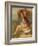 Seated Woman with Straw Hat-Pierre-Auguste Renoir-Framed Giclee Print