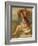 Seated Woman with Straw Hat-Pierre-Auguste Renoir-Framed Giclee Print