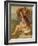 Seated Woman with Straw Hat-Pierre-Auguste Renoir-Framed Giclee Print