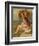 Seated Woman with Straw Hat-Pierre-Auguste Renoir-Framed Giclee Print