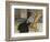 Seated Woman-Pierre Bonnard-Framed Premium Giclee Print