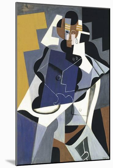 Seated Woman-Juan Gris-Mounted Giclee Print