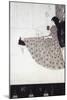 Seated Woman-Aubrey Beardsley-Mounted Giclee Print