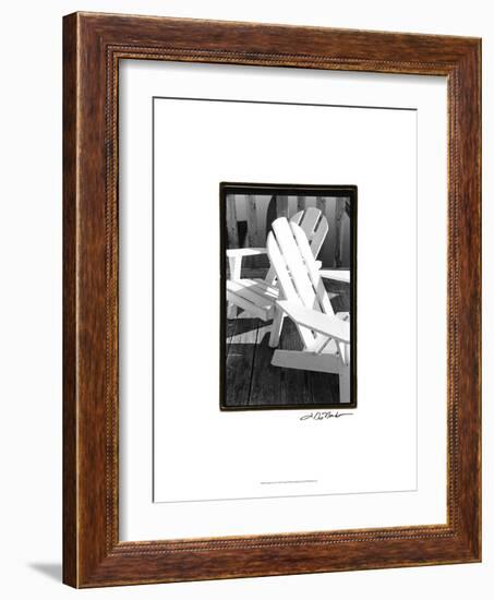 Seating For Two-Laura Denardo-Framed Art Print