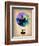 Seattle Air Balloon-NaxArt-Framed Art Print