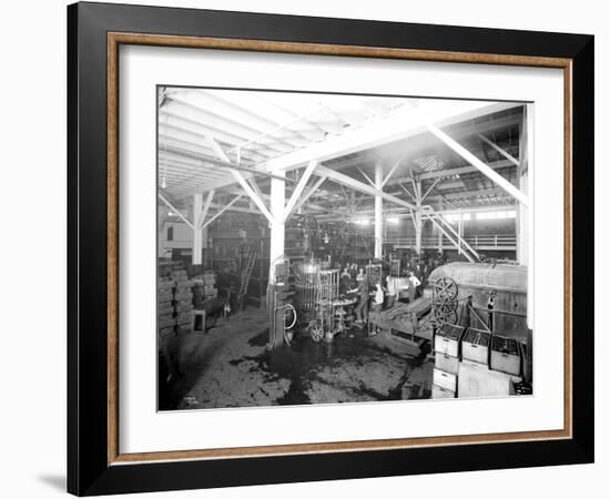 Seattle Brewing & Malting Co., Botttling Works, 1914-Asahel Curtis-Framed Giclee Print