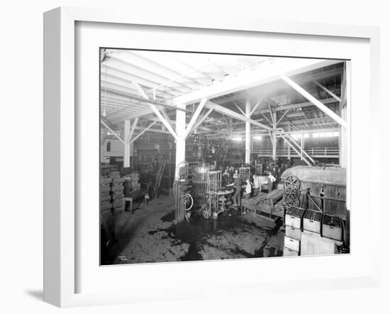 Seattle Brewing & Malting Co., Botttling Works, 1914-Asahel Curtis-Framed Giclee Print