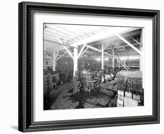 Seattle Brewing & Malting Co., Botttling Works, 1914-Asahel Curtis-Framed Giclee Print