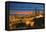 Seattle Cityscape after Sunset-jpldesigns-Framed Premier Image Canvas
