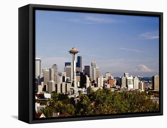 Seattle Cityscape, Seattle, Washington-Monte Nagler-Framed Premier Image Canvas