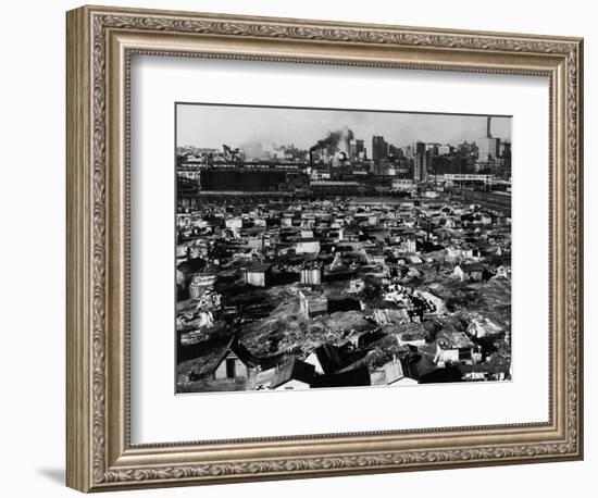 Seattle: Hooverville, 1933-null-Framed Photographic Print