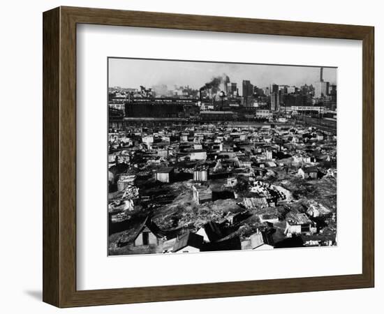 Seattle: Hooverville, 1933-null-Framed Photographic Print