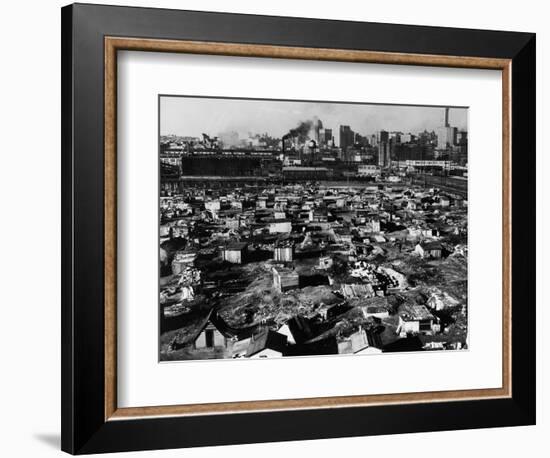 Seattle: Hooverville, 1933-null-Framed Photographic Print