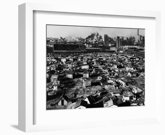 Seattle: Hooverville, 1933-null-Framed Photographic Print