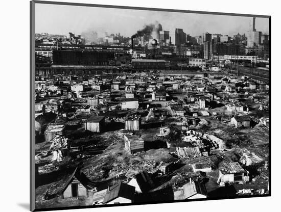Seattle: Hooverville, 1933-null-Mounted Photographic Print