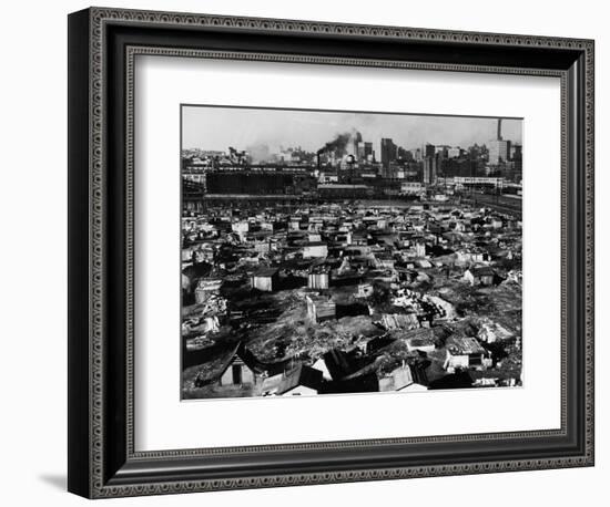 Seattle: Hooverville, 1933-null-Framed Photographic Print