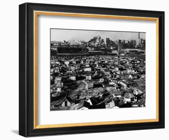 Seattle: Hooverville, 1933-null-Framed Photographic Print