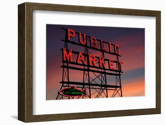 Seattle Pike Place Market-Tashka-Framed Photographic Print