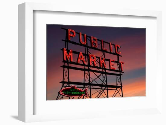 Seattle Pike Place Market-Tashka-Framed Photographic Print