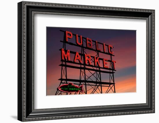 Seattle Pike Place Market-Tashka-Framed Photographic Print