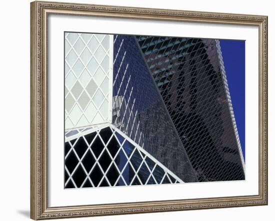 Seattle Public Library, Washington, USA-Jamie & Judy Wild-Framed Photographic Print