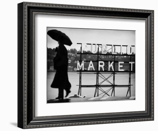 Seattle Rain-John Gusky-Framed Photographic Print