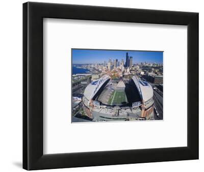 Seattle Seahawks Quest Field Art Print By Art Com