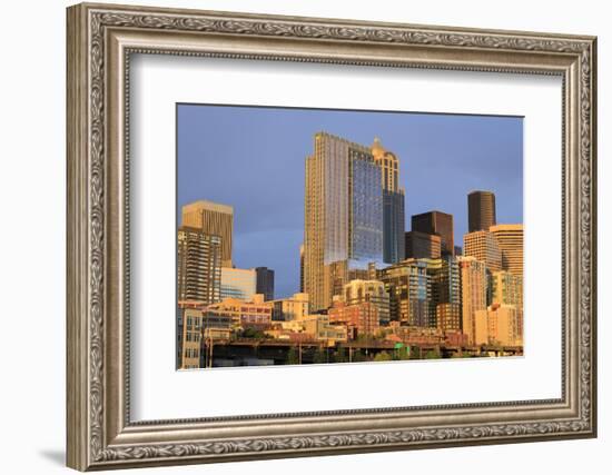 Seattle Skyline, Washington State, United States of America, North America-Richard Cummins-Framed Photographic Print