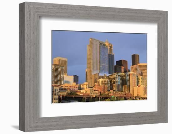 Seattle Skyline, Washington State, United States of America, North America-Richard Cummins-Framed Photographic Print