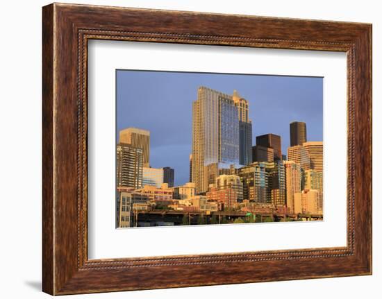 Seattle Skyline, Washington State, United States of America, North America-Richard Cummins-Framed Photographic Print