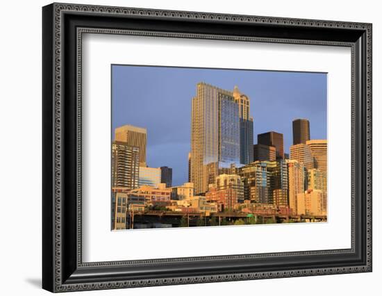 Seattle Skyline, Washington State, United States of America, North America-Richard Cummins-Framed Photographic Print