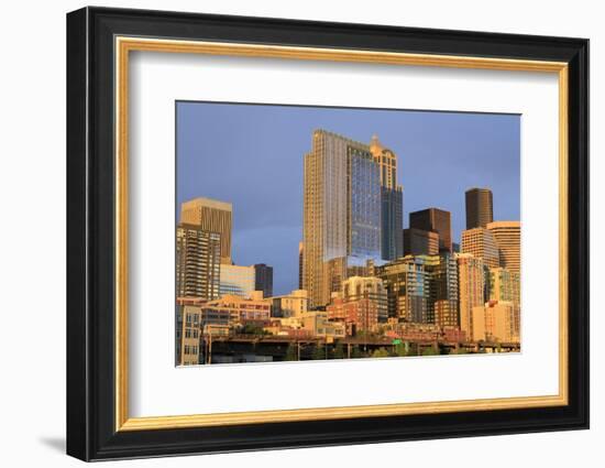 Seattle Skyline, Washington State, United States of America, North America-Richard Cummins-Framed Photographic Print