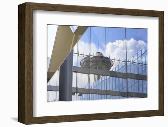 Seattle Space Needle Reflections, Seattle Center, Wa-Stuart Westmorland-Framed Photographic Print