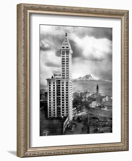 Seattle, WA-Asahel Curtis-Framed Giclee Print